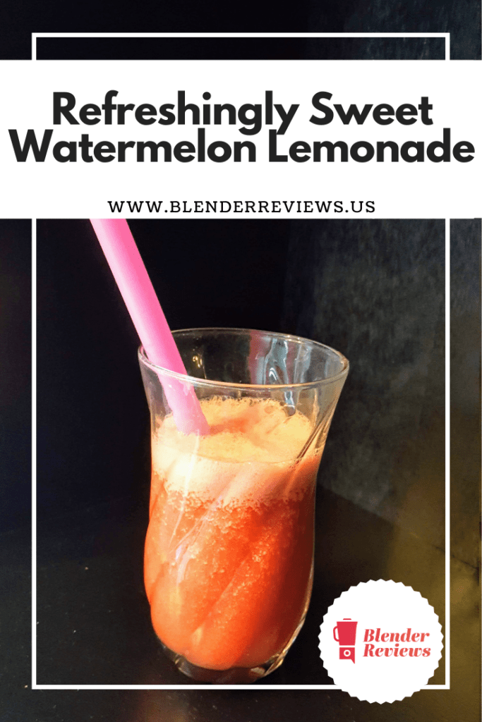 Everything you love about a refreshing lemonade, with the bonus of watermelon.