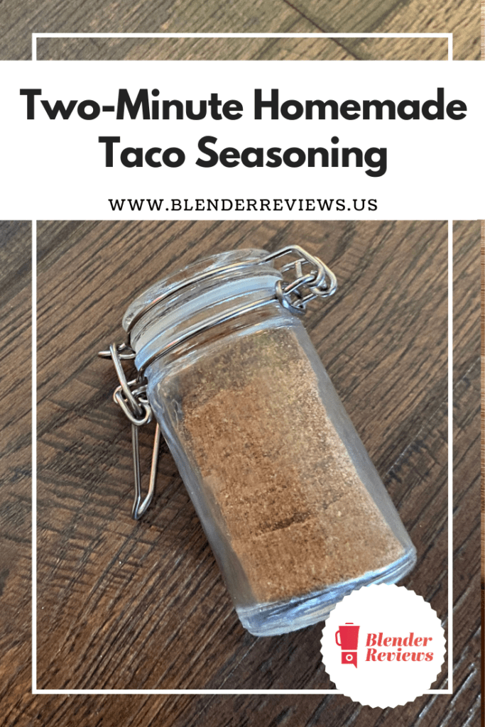 Two-Minute Homemade Taco Seasoning